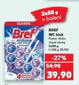 Kaufland BREF WC blok nabídka