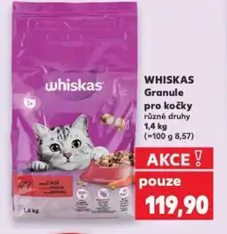 Kaufland WHISKAS Granule pro kočky nabídka