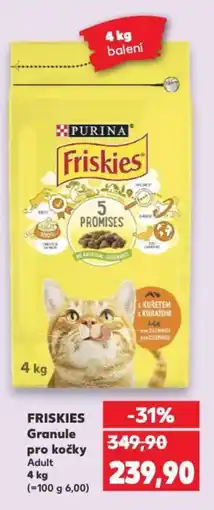 Kaufland FRISKIES Granule pro kočky nabídka