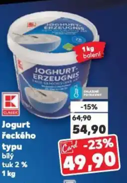 Kaufland Jogurt řeckého typu nabídka