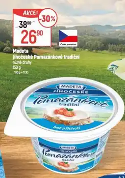 Globus Madeta Jihočeské Pomazánkové tradiční nabídka