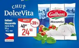 Globus Galbani Mozzarella nabídka