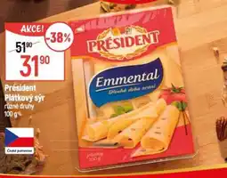 Globus Président Plátkový sýr nabídka