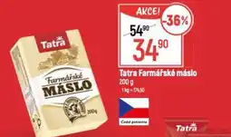 Globus Tatra Farmářské máslo nabídka