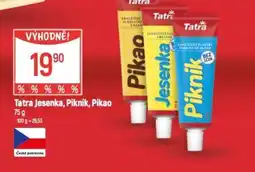 Globus Tatra Jesenka, Piknik, Pikao nabídka