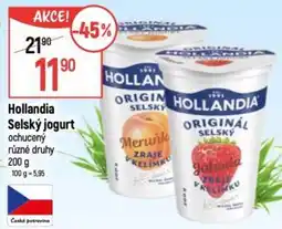 Globus Hollandia Selský jogurt nabídka