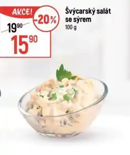 Globus Švýcarský salát se sýrem nabídka