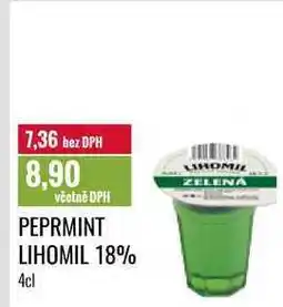 Ratio PEPRMINT LIHOMIL 18% nabídka