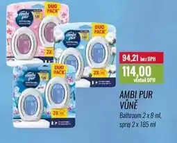 Ratio AMBI PUR VŮNĚ 2 x 8 ml, sprej 2x 185 ml nabídka