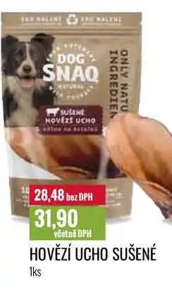 Ratio HOVĚZÍ UCHO SUŠENÉ 1ks nabídka