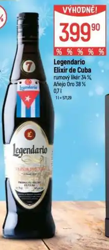 Globus Legendario Elixir de Cuba nabídka