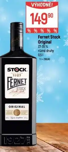 Globus Fernet Stock Original nabídka