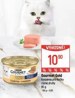 Globus Gourmet Gold konzerva pro kočky nabídka