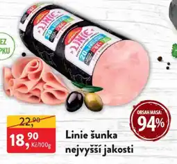 MP Krásno Linie šunka nejvyšší jakosti nabídka