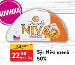 MP Krásno Sýr Niva uzená 50% nabídka