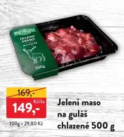 MP Krásno Jelení maso na guláš chlazené nabídka