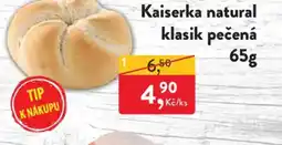 MP Krásno Kaiserka natural klasik pečená nabídka