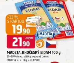 Trefa Madeta jihočeský eidam nabídka