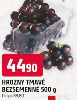 Trefa Hrozny tmavé bezsemenné nabídka