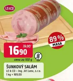 Trefa Šunkový salám nabídka