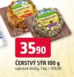 Trefa Čerstvý sýr nabídka