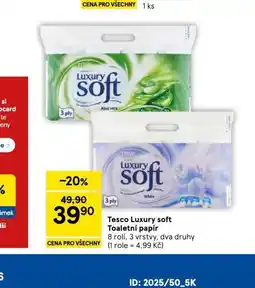 Tesco Tesco luxury soft toaletní papír nabídka