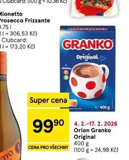 Tesco Orion granko original nabídka