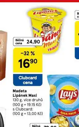 Tesco Madeta lipánek maxi nabídka