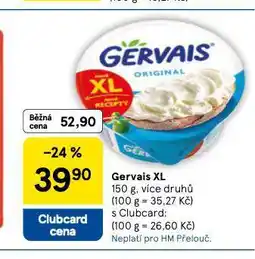 Tesco Gervais xl nabídka