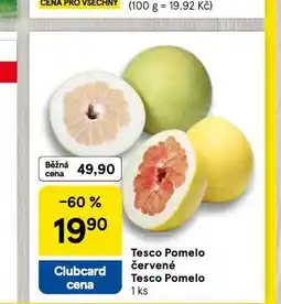 Tesco Pomelo červené nabídka