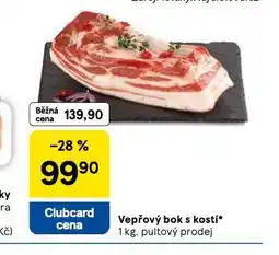 Tesco Vepřový bok s kostí nabídka