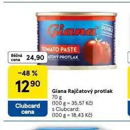Tesco Giana rajčatový protlak nabídka