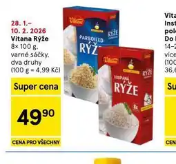 Tesco Vitana rýže nabídka