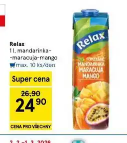 Tesco Relax nabídka