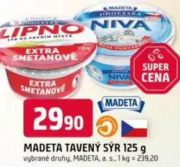 Trefa MADETA tavený sýr nabídka