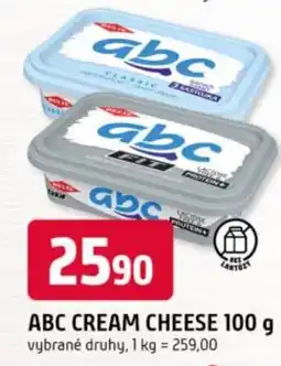Trefa Abc cream cheese nabídka