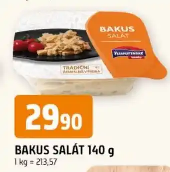 Trefa Bakus salát nabídka