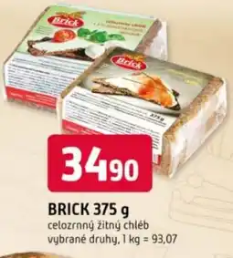 Trefa BRICK celozrnný žitný chléb nabídka