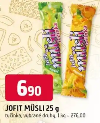 Trefa Jofit müsli tyčinka nabídka