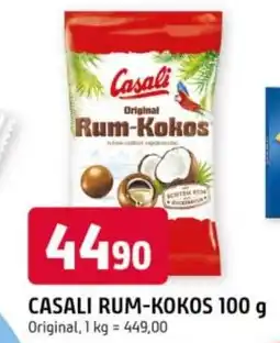 Trefa Casali rum-kokos nabídka