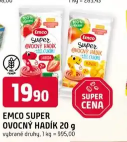 Trefa Emco super ovocný hadík nabídka