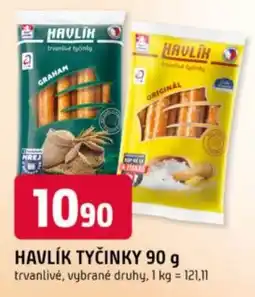 Trefa Havlík tyčinky trvanlivé nabídka