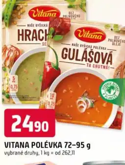 Trefa Vitana polévka nabídka