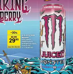 Tesco Monster nabídka
