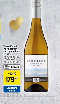 Tesco Marlborough sauvignonc blanc nabídka