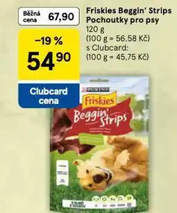 Tesco Friskies pochoutky pro psy nabídka