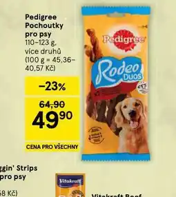 Tesco Pedigree pochoutky pro psy nabídka