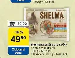 Tesco Shelma kapsičky pro kočky nabídka