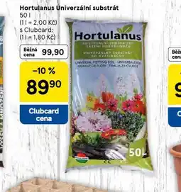 Tesco Hortulanus univerzální substrát nabídka