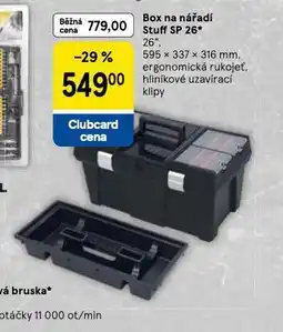Tesco Box na nářadí struff sp 26 nabídka